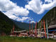 Approaching a Tibetan Village in Jiuzaigou, Sichuan
